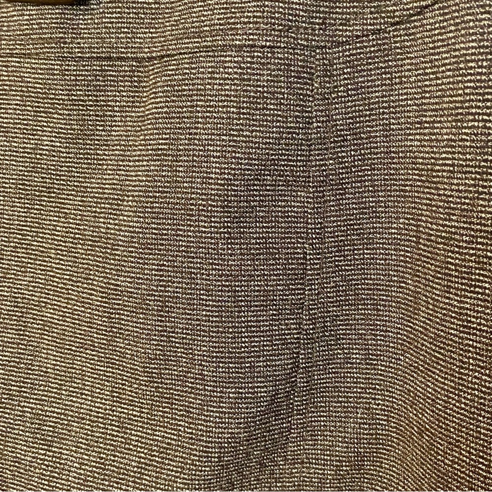 LE CHATEAU Vintage Midi Skirt Brown Leather Belt Design Lined Preppy Corpcore - Picture 10 of 13